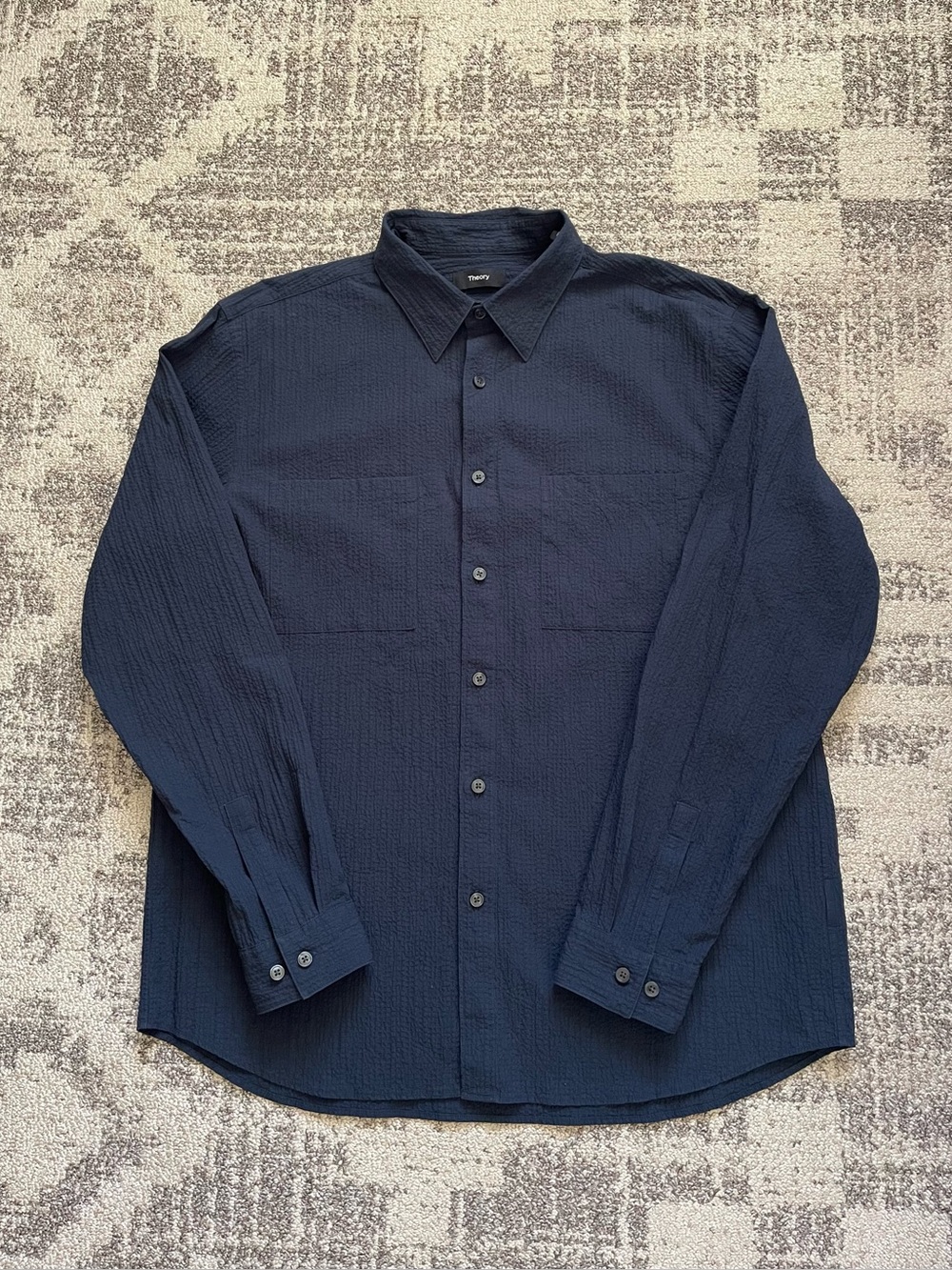 Theory Irving 2P Spring Ripstop Shirt Size XL